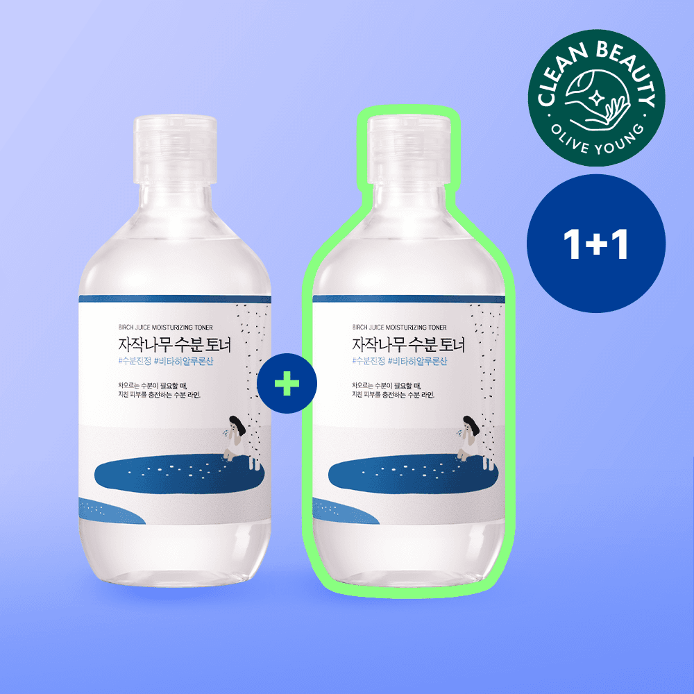 ROUND LAB Birch Juice Moisturizing Toner 300mL 1+1 Special Set