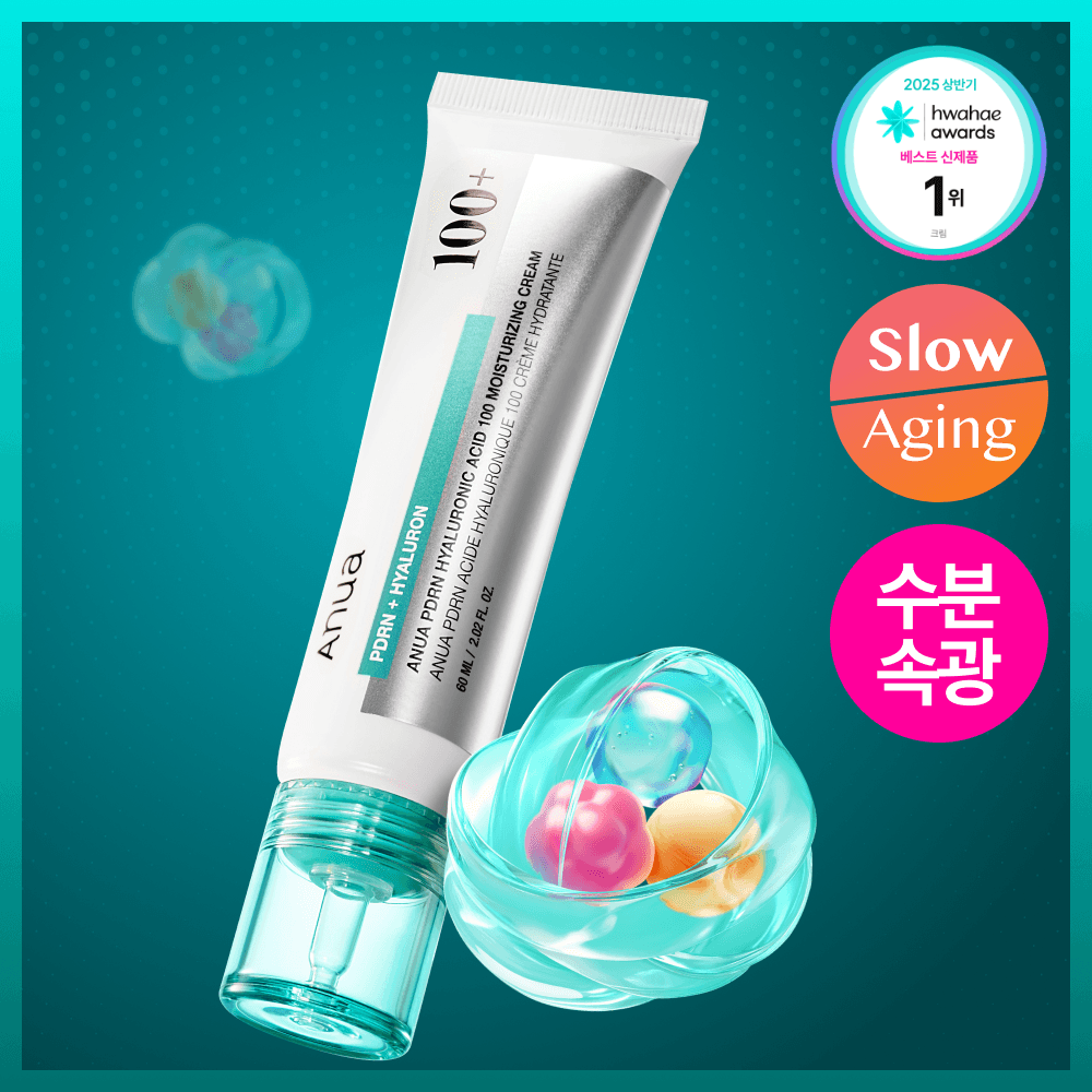 Anua PDRN Hyaluronic Acid 100 Moisturizing Cream 60ml