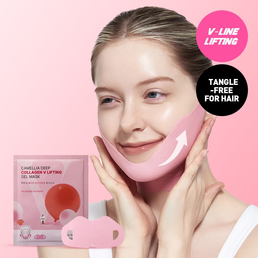 ROUND LAB Camellia Deep Collagen V Lifting Gel Mask Sheet 1ea