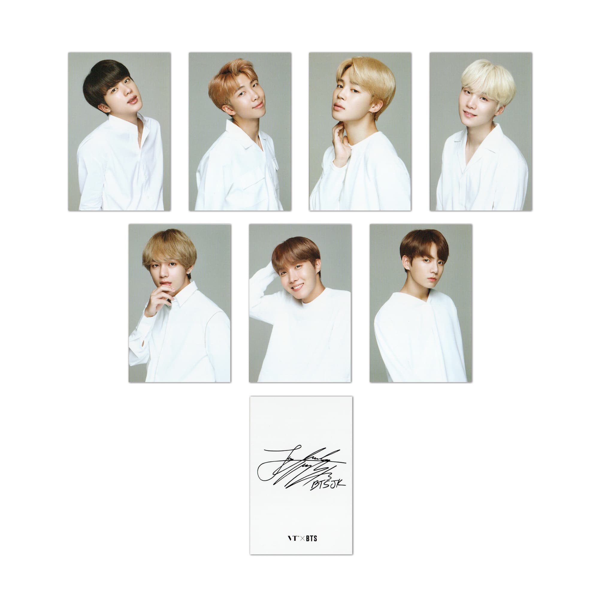 BTS Official Photocard Set (7pcs)